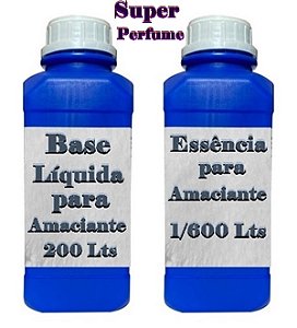 Base para Fazer Amaciante 200 Lts Confort + Outras