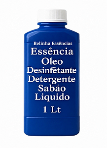Essência Amaciante, Desinfetante, Detergente e Sabão 1/600 Lts EA101