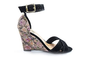 Sandália Bellis Perennis Preta