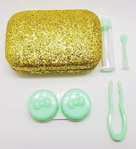 Case para lentes de contato -Glitter