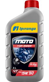 Óleo de Motor Ipiranga Moto Top Rider 15W50 SN