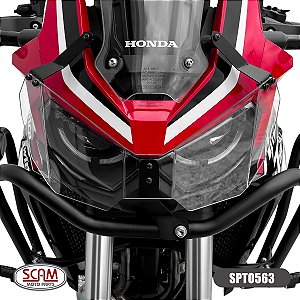 Protetor de Farol Honda Africa Twin CRF1100L Policarbonato SCAM