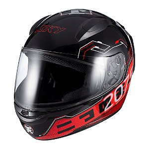 Capacete Sky Sorah Vermelho 58