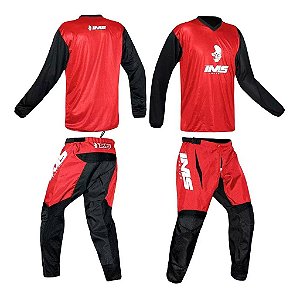 Conjunto IMS MX Vermelho 44 G