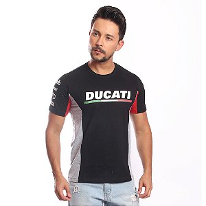 Camiseta Masculina All Boy Ducati Preta