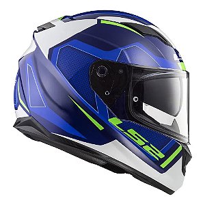 Capacete LS2 Stream Edge Azul 60