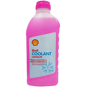 Aditivo de Radiador Shell Coolant Rosa Pronto Uso 500ml