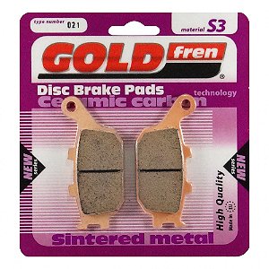 Pastilha de Freio Goldfren GF021S3