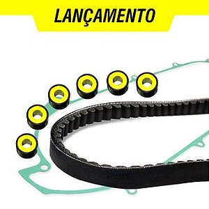 Kit Correia CVT, Rolete e Junta Honda Lead 110 Danidrea