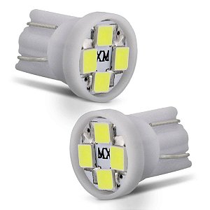 Par de Lâmpadas T10 Led