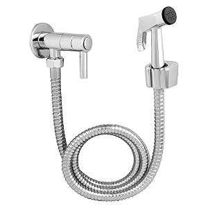 Ducha Higiênica Banheiro Vol. C-72 Cromado Mangueira 120Cms