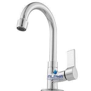 Torneira Lavatório Banheiro B.M. Metal Luxo 1195 C-65 ¼ Volta