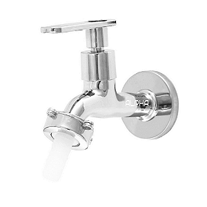 Torneira Para Jardim Tanque Metal Alavanca Cromada 1128 C-73