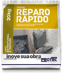 REPARO RÁPIDO ESTRUTURAL - 20KG - PROTEC