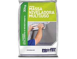 MASSA NIVELADORA DE PAREDE MULTIUSO CINZA 30KG