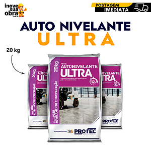 ARGAMASSA AUTONIVELANTE BASE 20KG - PROTEC