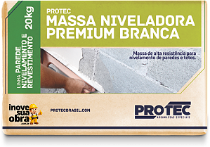 MASSA NIVELADORA DE PAREDE -BRANCO PREMIUM 20KG