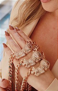 Chocker Pantera Cravejado