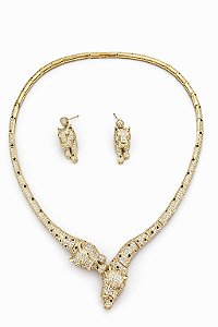 Conjunto Pantera Cravejado