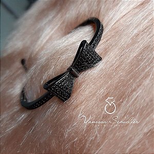 Bracelete Laço Cravejado