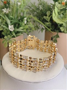Pulseira Cravejada
