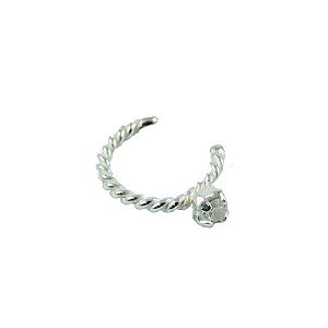 Brinco cartilagem fio torcido