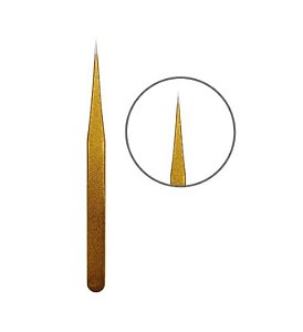 Pinça Helen Reta Dourada