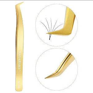 Pinça Dourada Chanfrada N04 Nagaraku