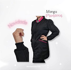 Jaleco Manga Longa Princesa