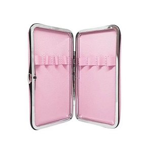 Estojo para Pinças Rosa