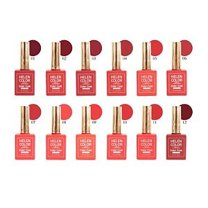 Esmalte Helen Colors em Gel Vermelho