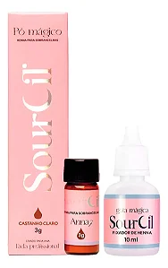 Henna Sourcil Premium 3g + fixador