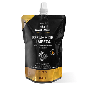 Espuma de limpeza  Unilashes (REFIL) 200ml