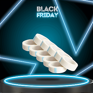 10 Fitas Mágica Branca Antialérgica 9m