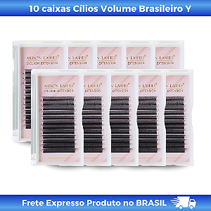 Kit Cilios Arison Y 10 caixas