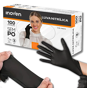 Luva Nitrílica Sem Pó
