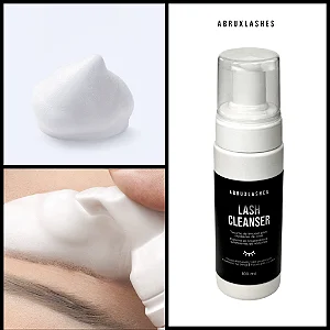 Espuma Mousse de Limpeza ABRUXLASHES Tamanho:100ml