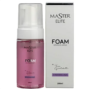 Espuma Master Elite Foam Para Limpeza e Higienização de Sobrancelhas e Cílios 100ml