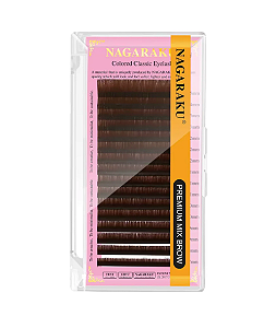 Cilios Nagaraku Marrom Mix 7-15 0.07 D