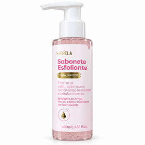 Sabonete Esfoliante Facial Menela 100 ml