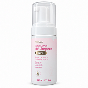 Espuma de Limpeza Menela 3 em 1 100 ml