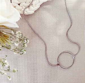 Choker elo -  Dourada, Prata ou Grafite!