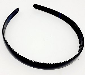 Tiara Básica De Plástico Com Arco Flexível Grande - Preto