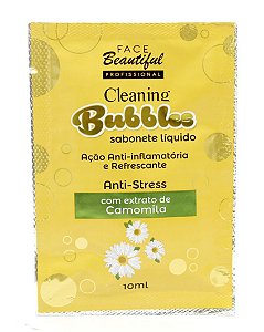 Sabonete Líquido Anti-Stress Cleaning Bubbles Sachê 10ml - Face Beautiful