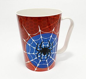 Caneca De Plástico 450ml - Temático Homem Aranha