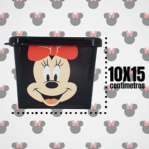 Kit 2 Potinho Organizador TOY Minnie Mouse - Produto Oficial Disney POTTE