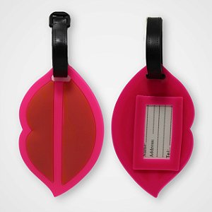 Tag Identificador - Tokio Design - Batom Vermelho