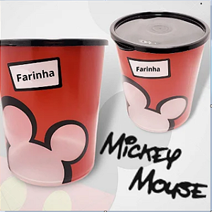 Pote De FARINHA Do Mickey 3,8 Litros