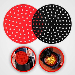 Tapete de Cozimento Redondo p/ Fritadeira Elétrica