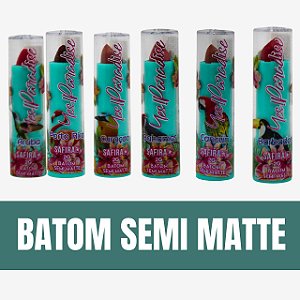 Batom Semi Matte Safira - Yes! Paradise